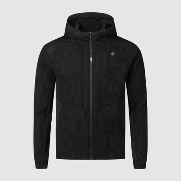 ユニ ニット型トラックトップ ブラック QQ323EFT93-BLK