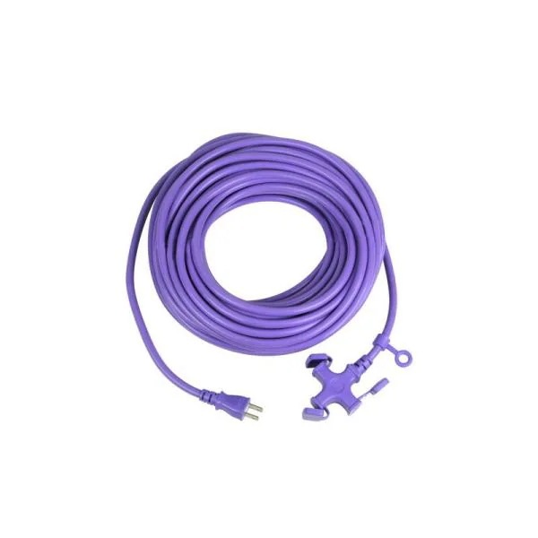 KOWA ソフト延長コード 20m KM08－20ムラサキ 電動工具 電工ドラム コード 延長コード ２０Ｍ