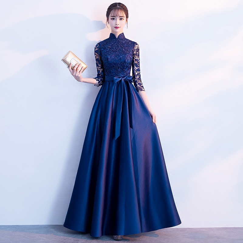 ロングドレス 演奏会用 パーティードレス 結婚式 ドレス ステージドレス 大人 ピアノ 発表会 コーラス 合唱衣装 ミモレ丈 マキシ丈 成人式