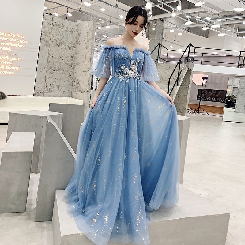 ウェディングドレス エンパイア 二次会ドレス 花嫁ドレス パーティー ロングドレス イブニングドレス カラードレス パーティドレス