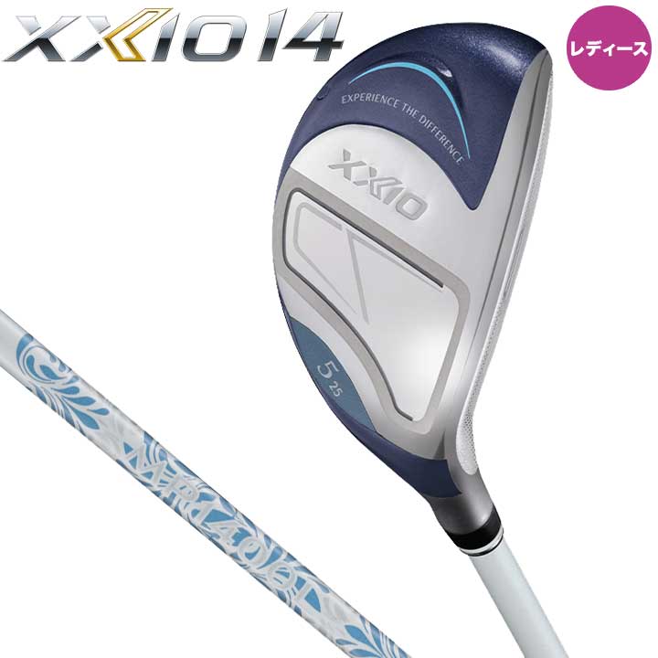 ゼクシオ 14 レディース　ハイブリッド　ブルー　H4　ロフト：22度　フレックス：L　シャフト：MP1400L カーボン　正規品