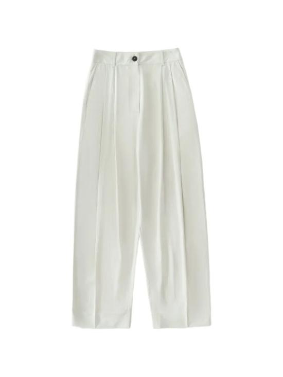 STUDIO NICHOLSON Women Straight Pants ACUNA SNW 1305 BONE