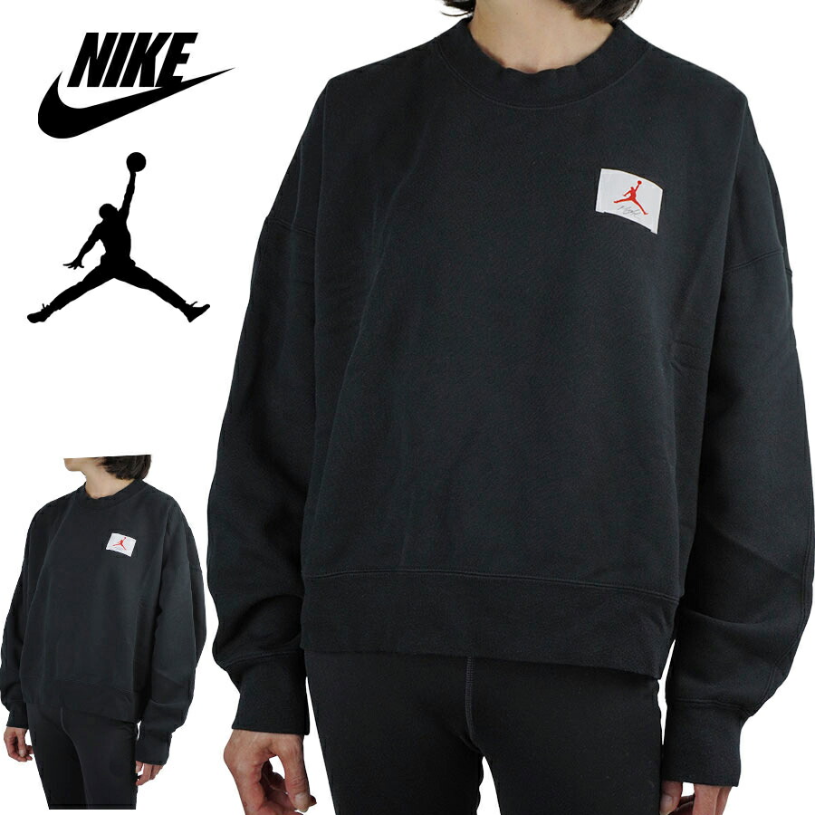 在庫僅少 Nike ナイキレディース トレーナーjordan Flight Fleece Crewウィメンズ ジョーダン フライトフリースクルーblack ブラック B トレーナー サイズ Womenus L Kaidojo Com Br