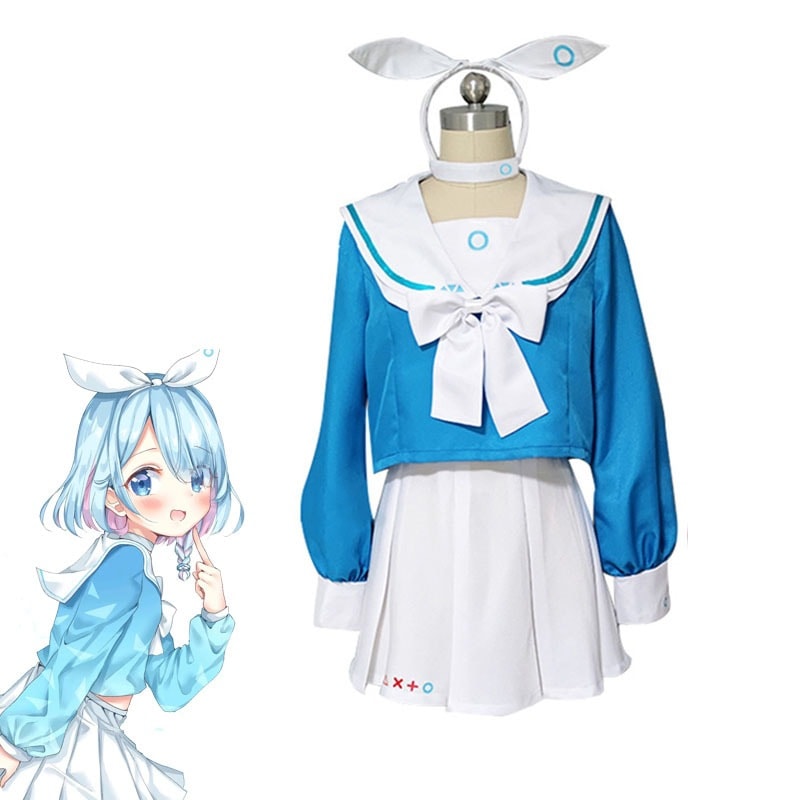 ブルーファイルズ コスプレ衣装 アロナ アロナ ゲームキャラクター セーラー服 コスプレ アニメ ハロウィン