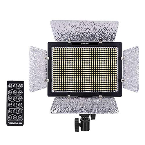Yongnuo YN-600 LEDビデオライト 600球のLEDを搭載 カメラ&ビデオカメラ用 (