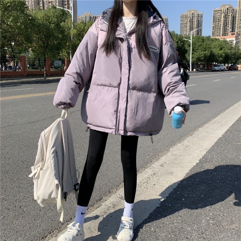 アウター ブルゾン ジャケット シャンパー レディース 秋冬 かわいい きれいめ 個性的 暖かい もこもこアウター ダウンコート マウンテンパーカー レギュラー丈 長袖 ボリューム袖 萌袖 BIGシル