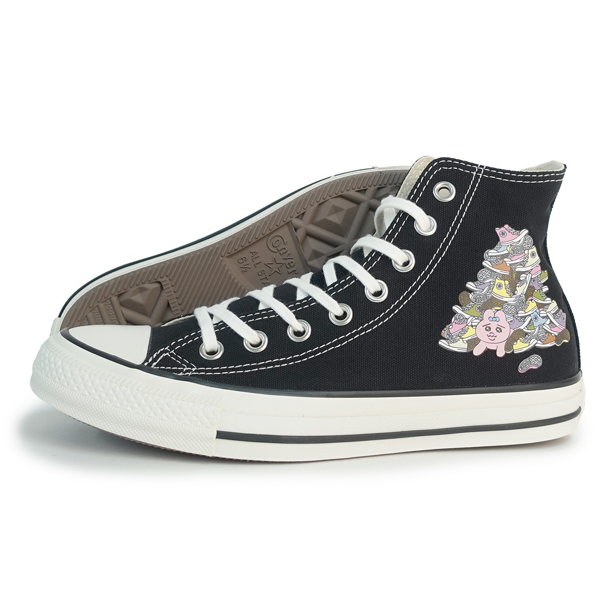 スニーカー ハイカット レディース オールスター KM HI /可哀想に！おぱんちゅうさぎ ALL STAR KM HI / KAWAISOUNI!