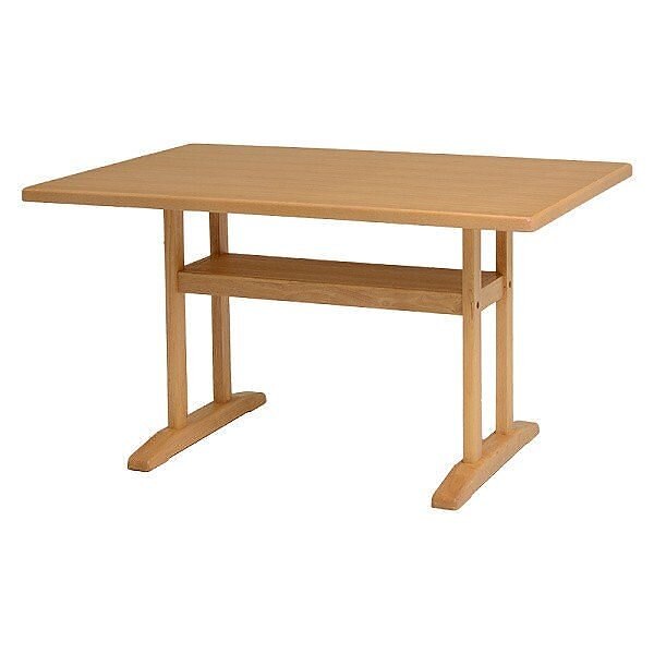 ダイニングテーブル 通常より少しロータイプ 幅120cm シンプル 食卓 和 洋 テーブル単品