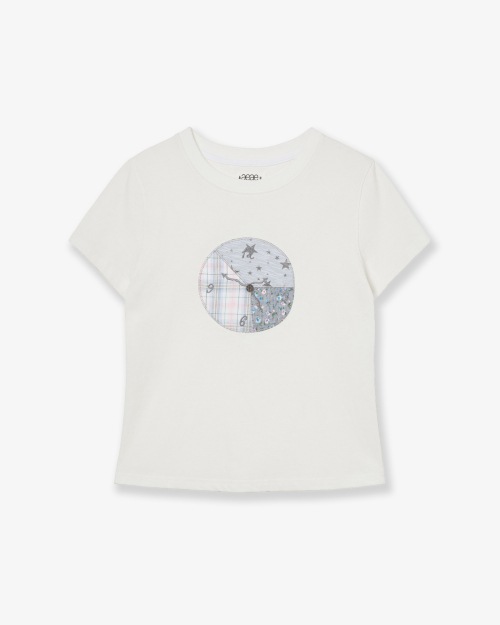 【AEAE】 TIK TOK TEE [WHITE] 正規品