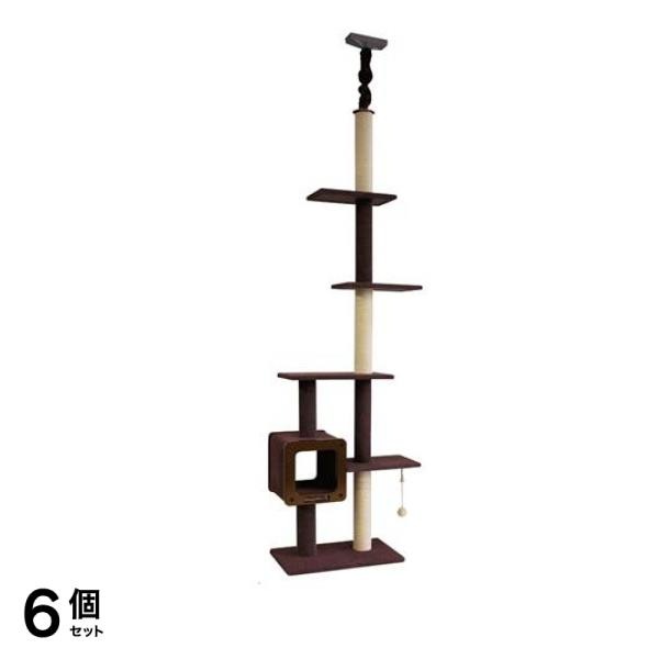 キャティーマン モダンルームスクラッチ タワーシングル 1組入 6個セット