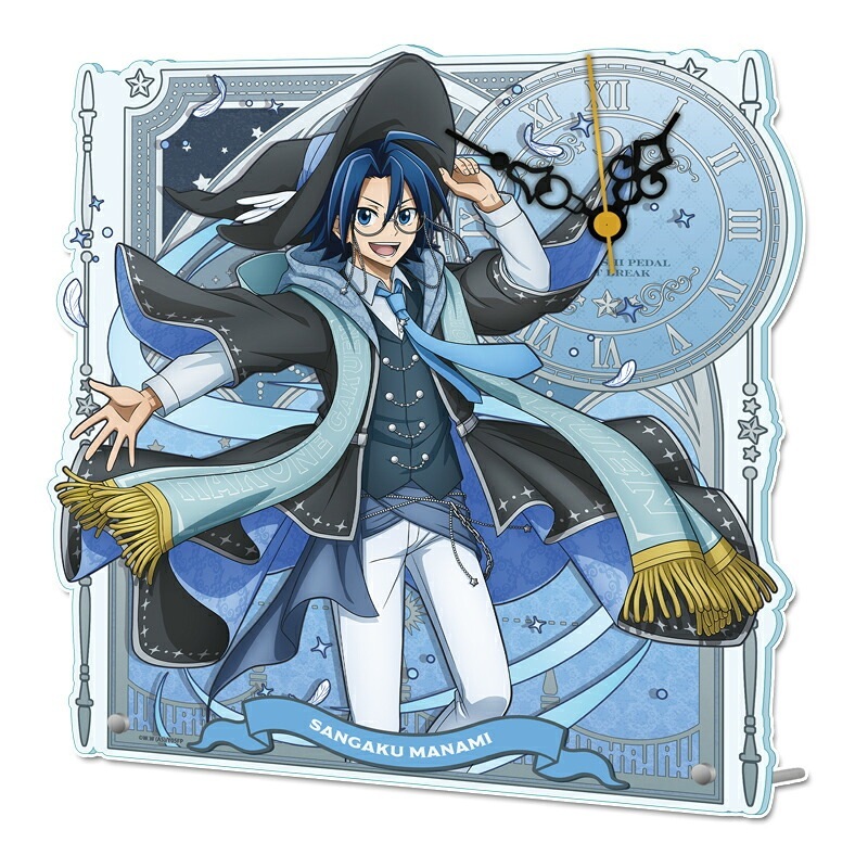 【新品/公式】 弱虫ペダル LIMIT BREAK_描き下ろしアクリル置時計 魔法学園ver.【真波山岳】 公式グッズ