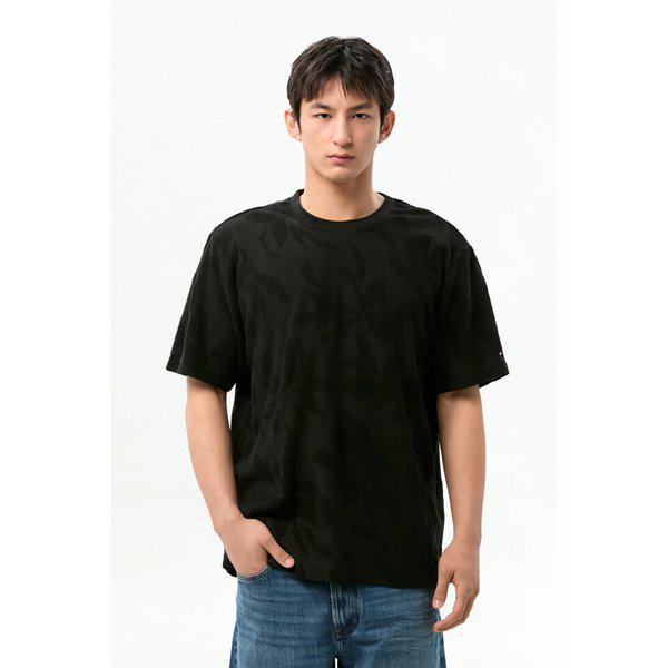 [男性] タオル地ジャカードTシャツ T12G3TPO340MT1BDS
