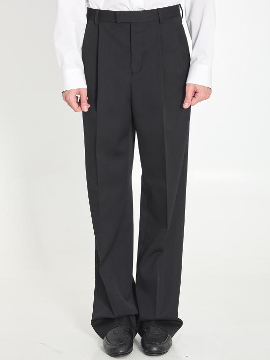 CELINE Men Straight Pants RP0AE092D BLACK