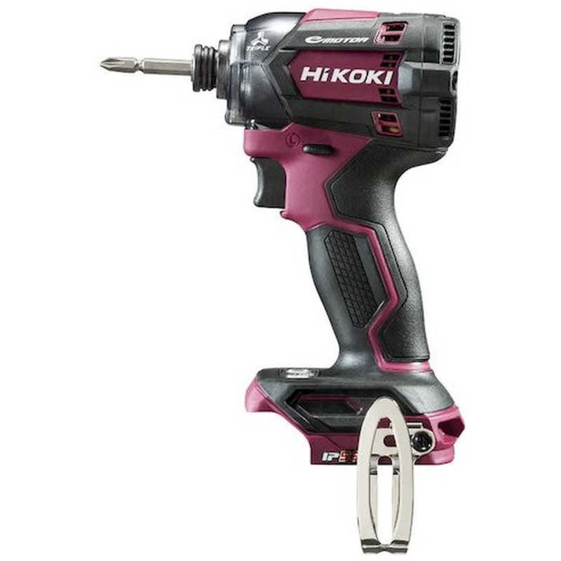 HiKOKI　18Vコードレスインパクトドライバ 本体のみ レッド　WH18DCNNR