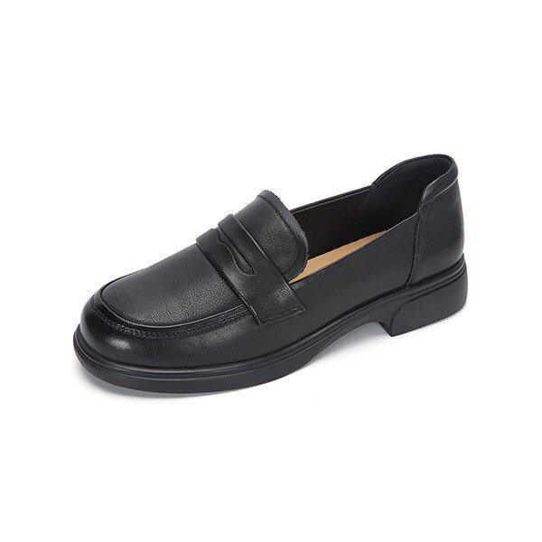 エムジゼル牛革コンフォートローファーブラック516623204AA