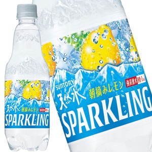 サントリー 天然水スパークリングレモン 500mlPET24本【4営業日以内に出荷】