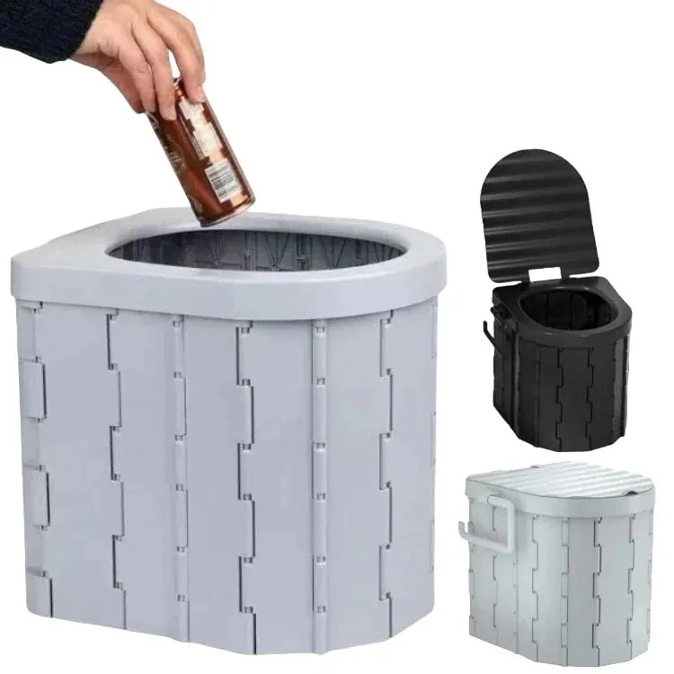 【20点セット】【急速出荷】屋外 折りたたみ式 長距離ドライブ 簡易トイレ ポータブルトイレ 災害トイレ 非常時トイレ キャンプ 43,142円