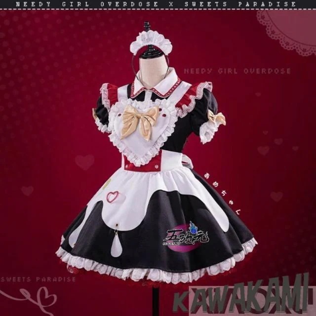 五次元　NEEDY　GIRL　OVERDOSE　二ーディガールオーバードーズ　あめちゃん　スイパラ　メイド衣装