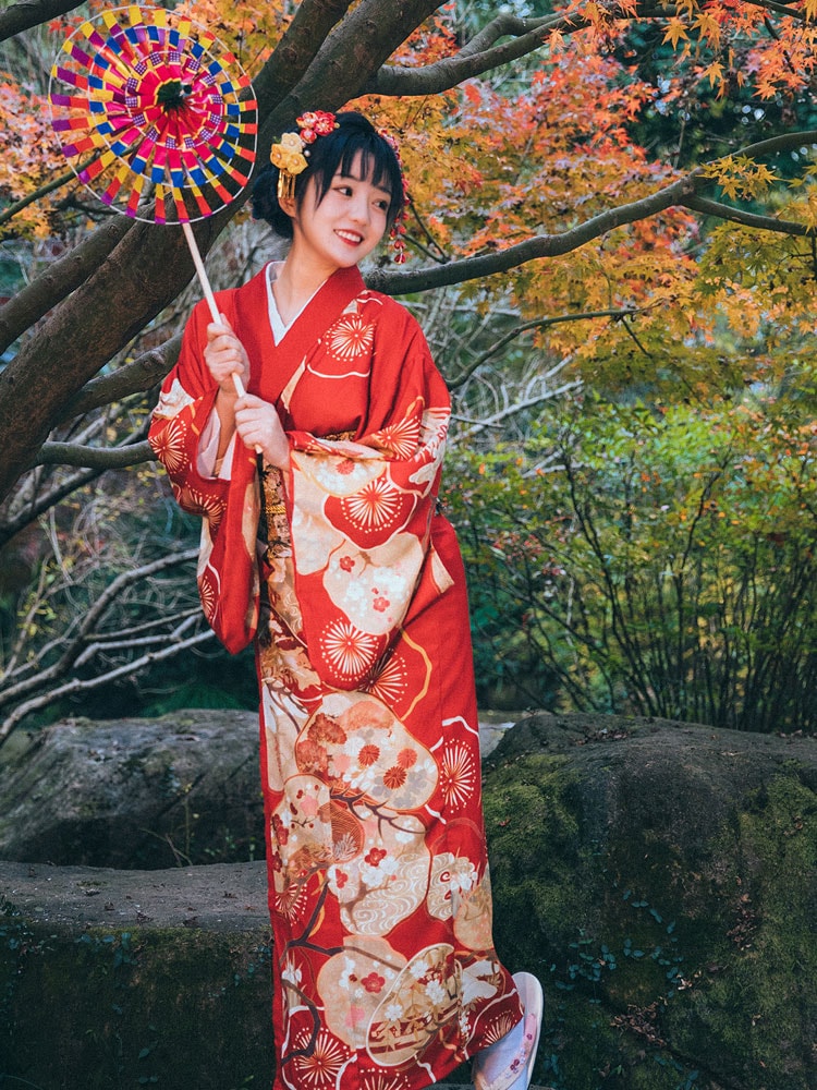 着物改良女性用和装伝統婦人服写真浴衣夏春夏