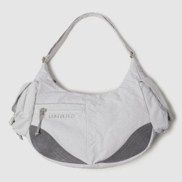 クロスバッグ CQK UQ123CBG32-WGR ベロシティショルダーバッグ WHITE GREY