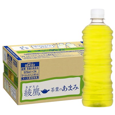 他サイト： コカ・コーラ 綾鷹 茶葉のあまみ ラベルレス 525mlPET ×24本の商品画像