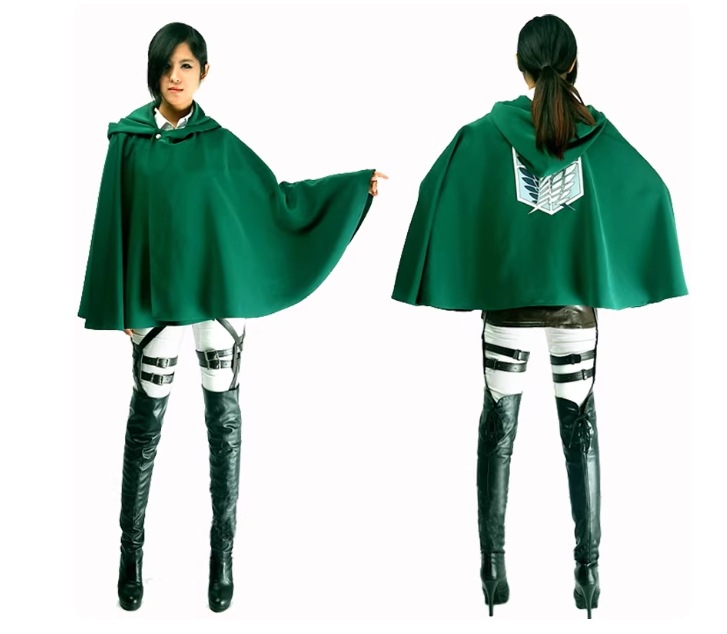 進撃の巨人 エレンイェーガー　リヴァイ 兵士長　調査兵団 風　コスプレ衣装　コスプレ服　コスチューム