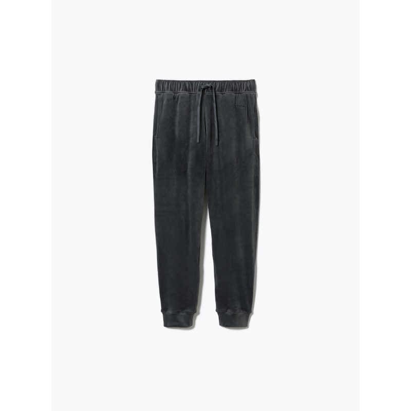TENTIAL　BAKUNEベロアロングパンツダークグレー(XL)　25FSBA043U00290007N