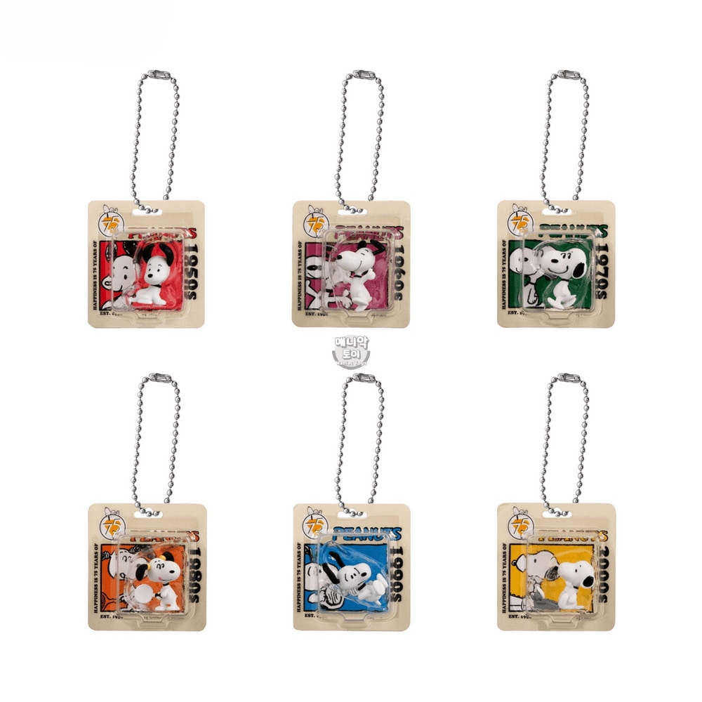 バンダイ スヌーピー ガチャフィギュア パッケージ ミニチュアコレクション