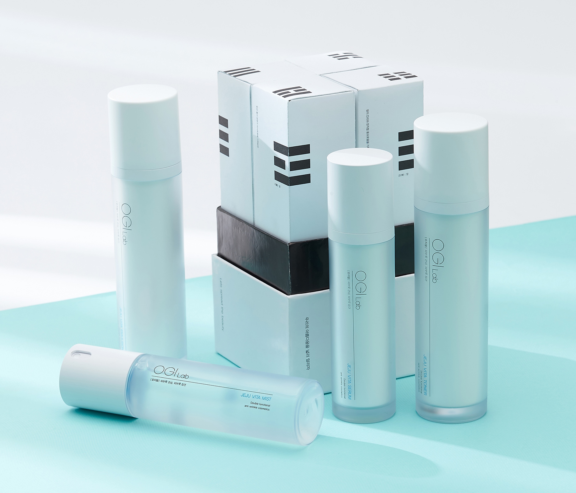 済州ビタセット (トナーミストセラムエマルジョンです)