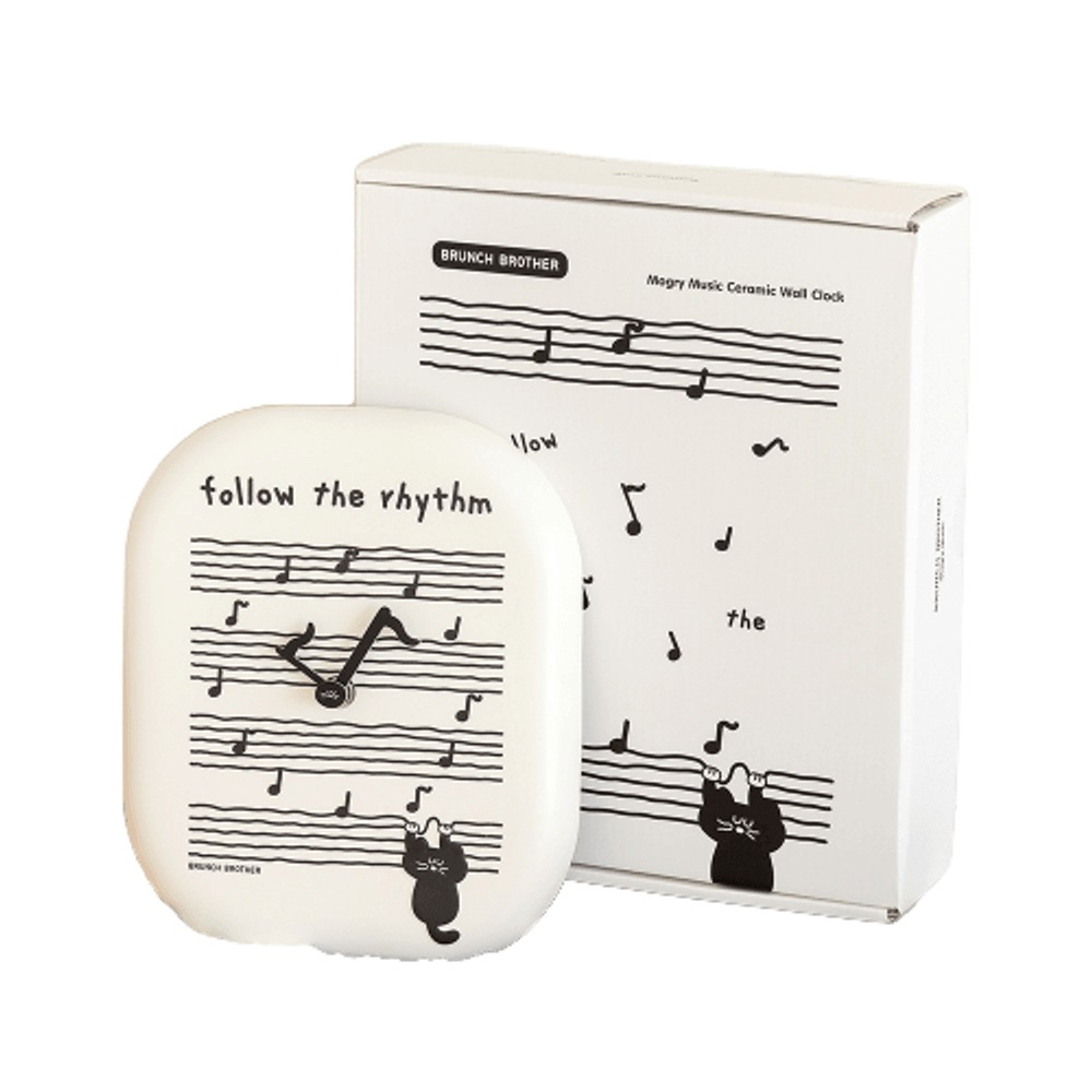 Brunch Brother 陶磁器 壁掛け時計
