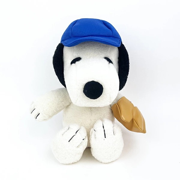 スヌーピー SNOOPY ぬいぐるみ ベースボール S マスコット インテリア_1215-202321-24
