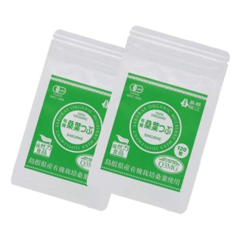 最大12%OFFクーポン 有機桑葉つぶ小（0.2g120粒） 桑の葉をパウダーにして圧縮した無添加の錠剤 メール便発送 2袋セット その他 -  www.solidarios.org.br