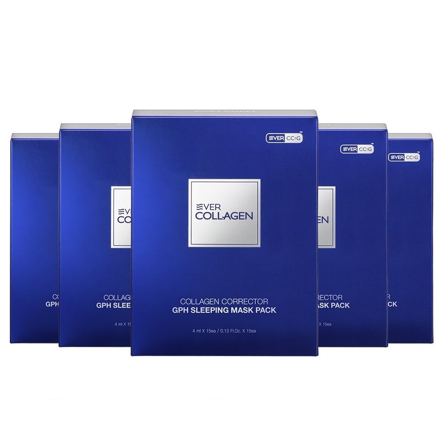 5BOX * 15包 塗る エバーコラーゲン スリーピング マスクパック 睡眠 水分 コラーゲン newtree スリーピングパック 12,320円