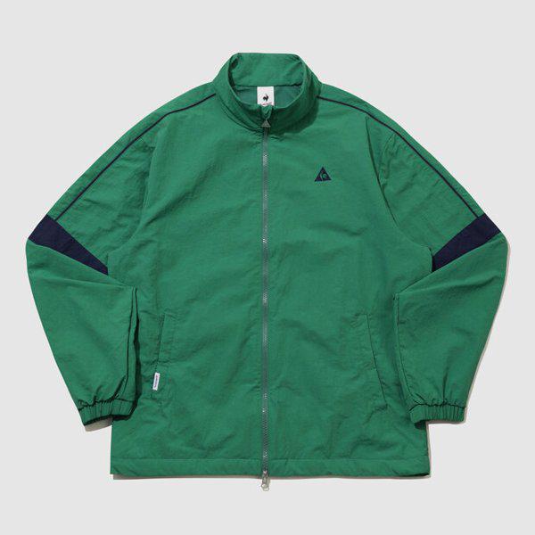 ユニ ルーズフィット メッシュ ジャケット (QR123LJK21_GRN)