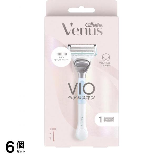 ジレット ヴィーナス VIOヘア&スキン カミソリホルダー 1本入 6個セット