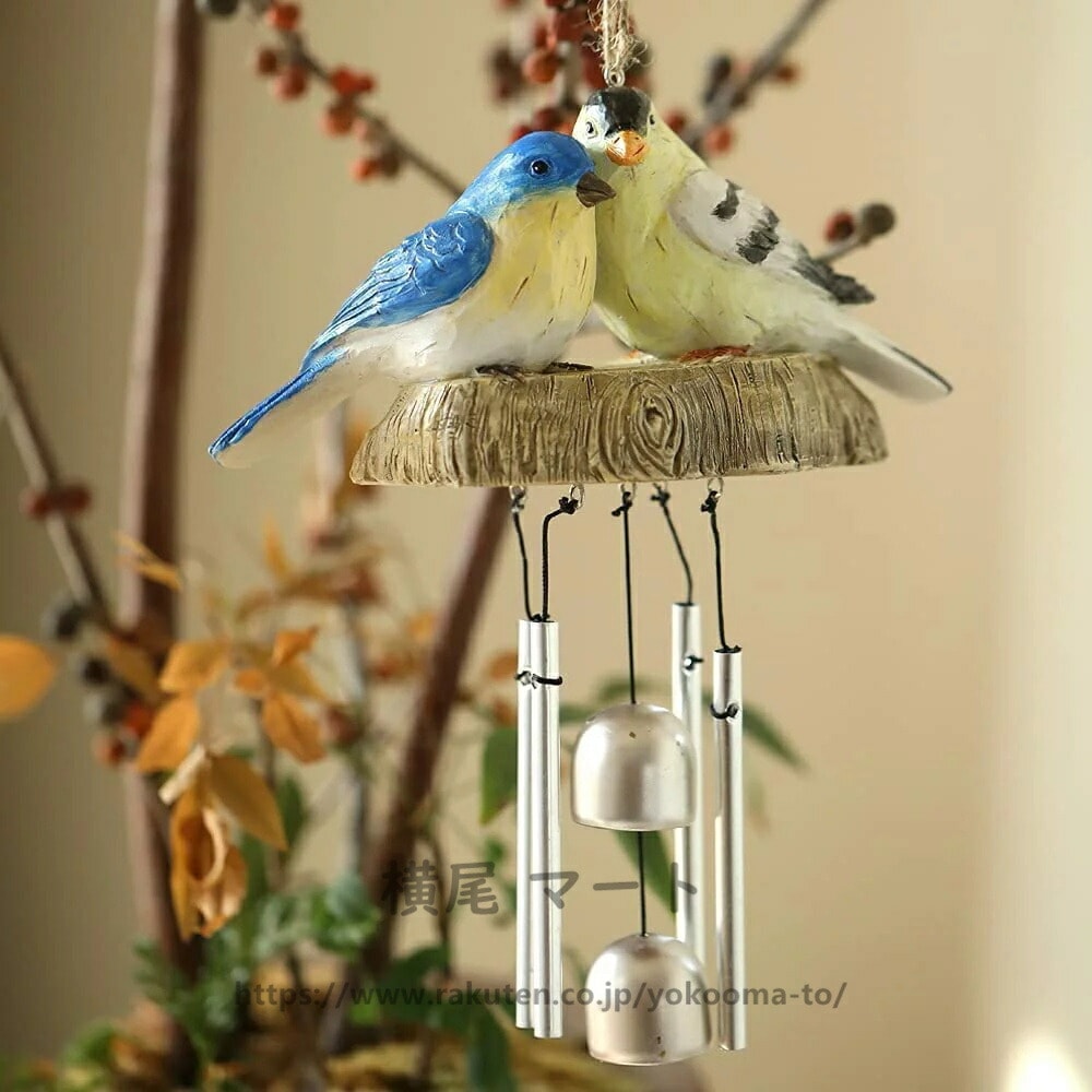 風鈴 風鈴おしゃれ 庭の彫刻の風鈴 風鈴工芸品 ぶら下がっている風鈴 ガーデンウィンドチャイム屋外 ウィンドチャイム 小鳥の風鈴の装飾 屋内と屋外の中庭の芝生の庭の中庭の装飾風鈴 中庭装飾風鈴ペンダン 5,936円