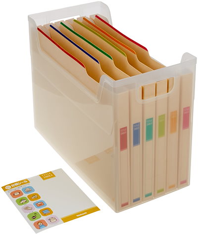 他サイト： ナカバヤシ　なげこみBOX 6分類　フボI-F6の商品画像