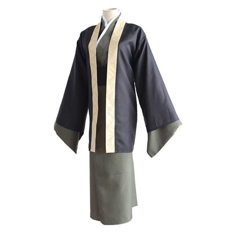 【人気SALE】SXL サイズ 3点セット コスプレ衣装 コスチューム 和服 福沢諭吉 文スト 風 文豪ストレイドッグス