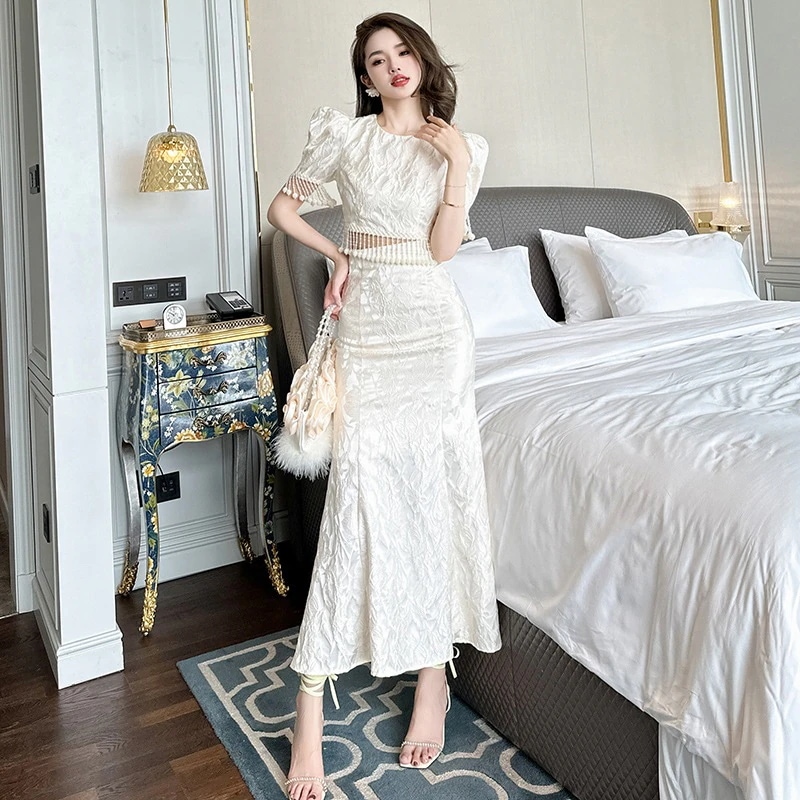 フォーマル パーティードレス2025のハイクオリティワンピース パーティー キャバドレス成人式 結婚式2点セット