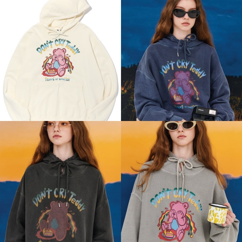 DONT CRY TEDDY HOODIE 韓国正規品
