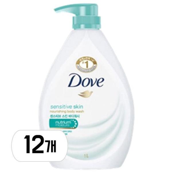 ドブ センスティーブ スキン ボディウォッシュ 1000ml 12個