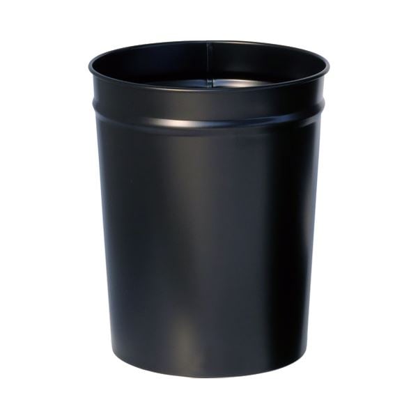 （まとめ） ぶんぶく テーパーバケット小 ブラック OTS-4 7.3L(×10セット)