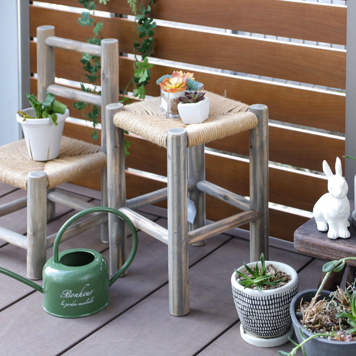 スタンド 花台 ルオリ スツール プランター台 フラワーラック 飾り台 プランターラック フラワー 木 椅子 室内 飾る 台 脚付き 置く 植物 観葉植物 花 園芸 インテリア ディスプレイ