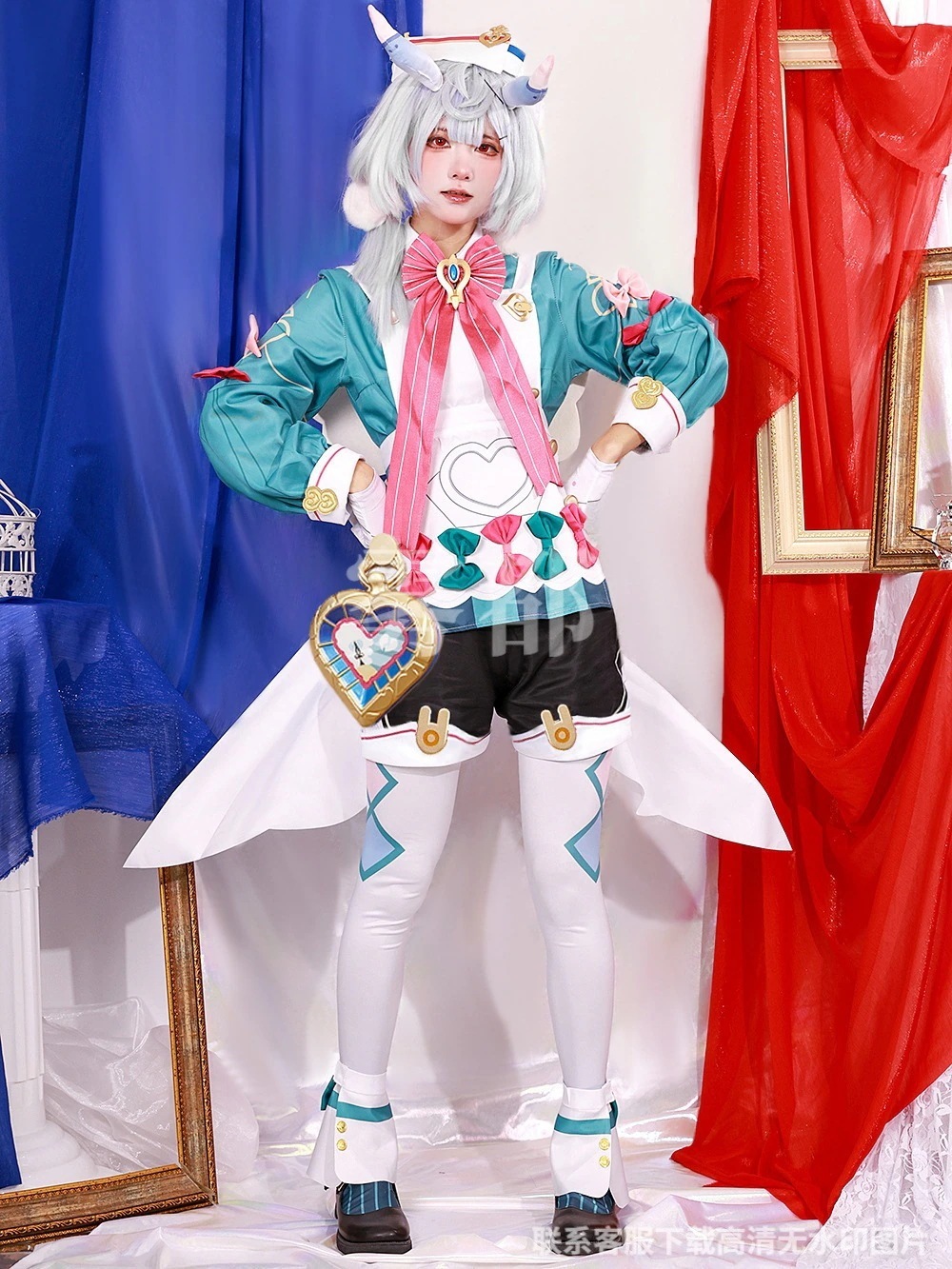 シグウィン 原神 Sigewinne コスプレ Genshin セットアップ 希格雯