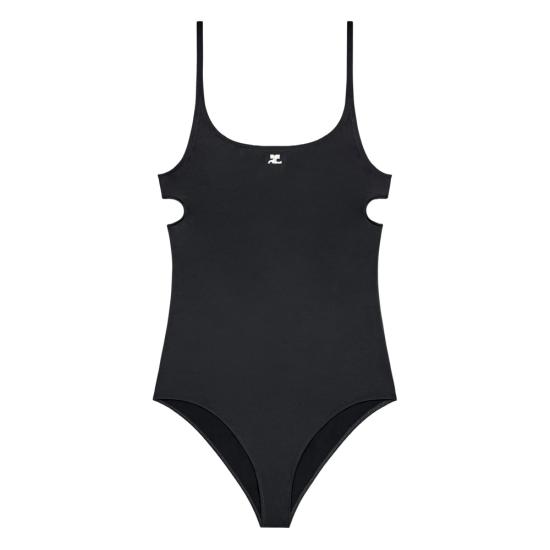 COURREGES Women One-Piece Swimsuits 126JMB053PA 0043 9999 BLACK