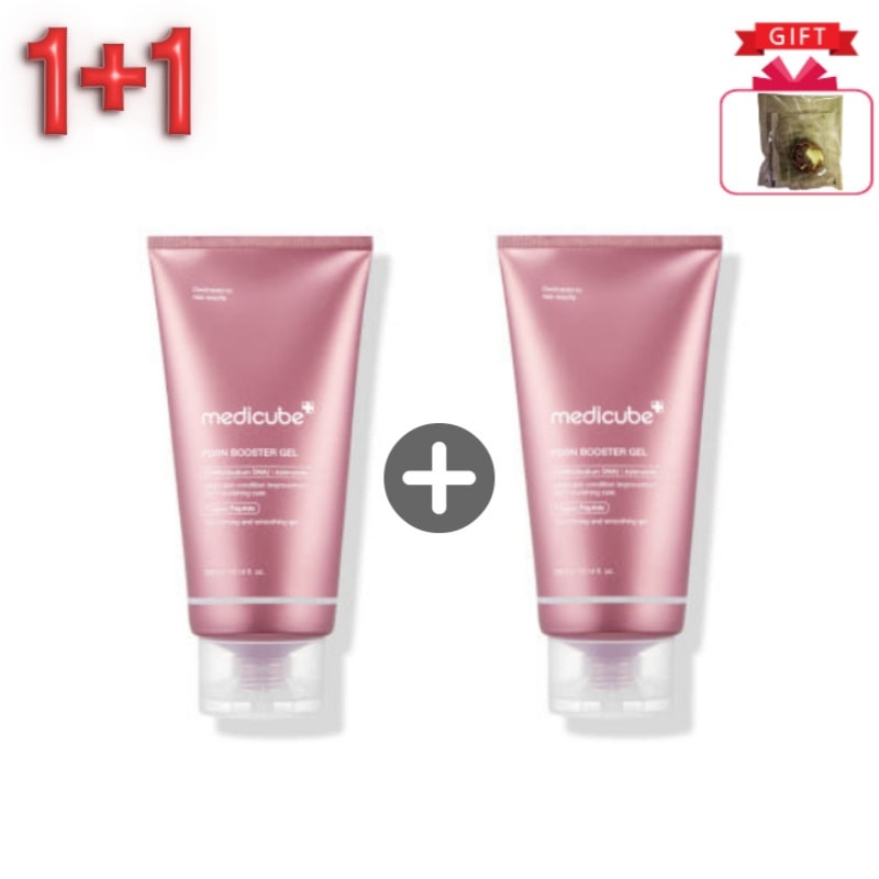 【1+1】 大容量 エイジアルPDRN 弾力リフティングブースタージェル 300ml 2本セット【弾力ケア・リフティング・ブースタージェル・角質ケア・PDRN・リフティング・ナイアシンアミド】