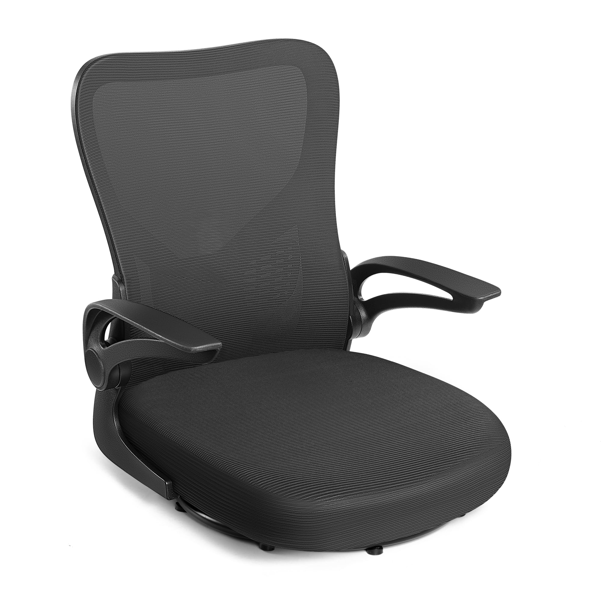 座椅子 回転座椅子 360度回転 疲れない デスクチェア 疲れない 通気性 椅子 メッシュ 和室オフィスチェア 人間工学 腰痛対策 10分簡単組み立て 通気性 【4色選択可能】