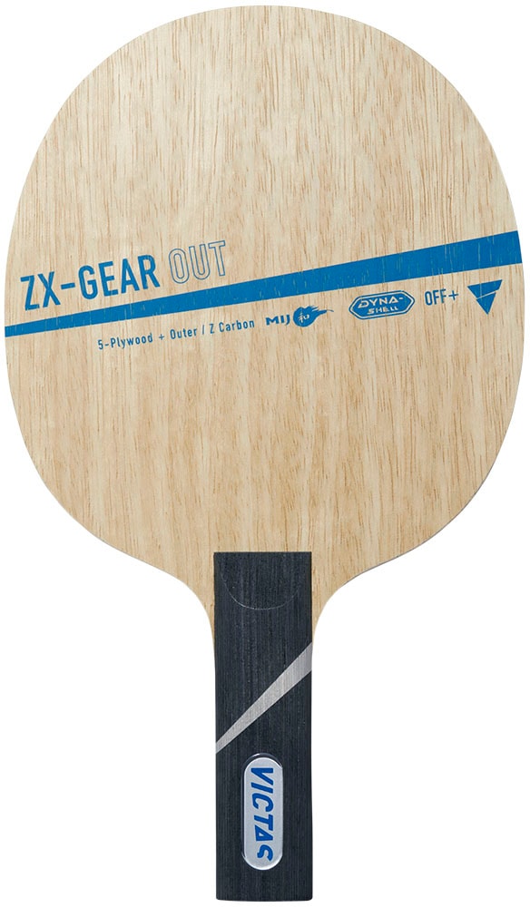 VICTAS ヴィクタス 攻撃用シェークハンドラケット ZX-GEAR OUT ST 卓球 ラケット 028905