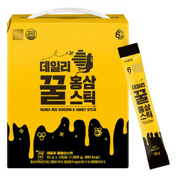 韓国サム デイリー ハチミツ紅参スティック 한국삼 데일리 꿀홍삼스틱