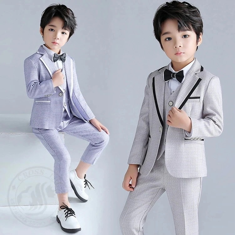 【即納】ピアノ発表会 卒業式 パンツスーツ 男の子 スーツ5点セット 卒服 キッズ 90 110 120 小学生 フォーマル ブレザー 入学式 4点セット 子供スーツ ベビースーツ 卒園式 入園式 長